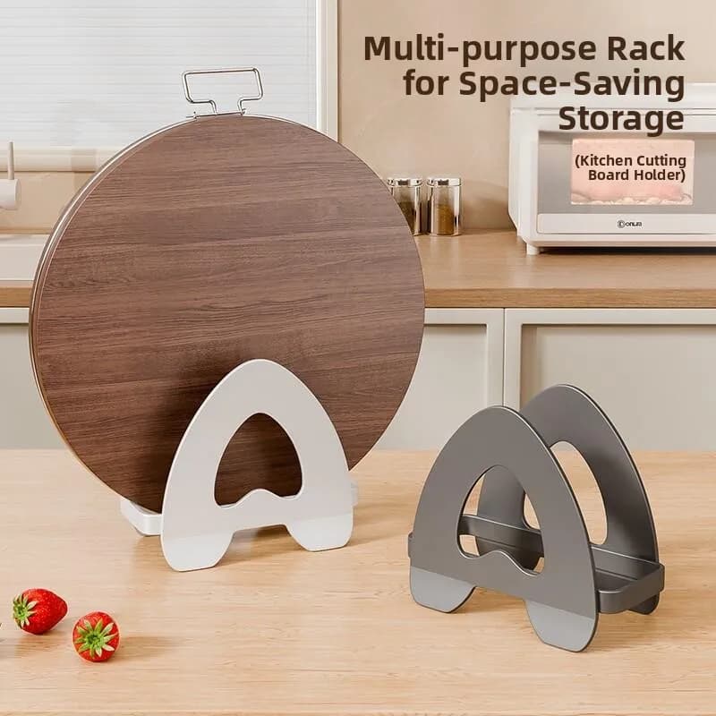 Support for stainless steel covers, knife holder and multifunction kitchen cutters