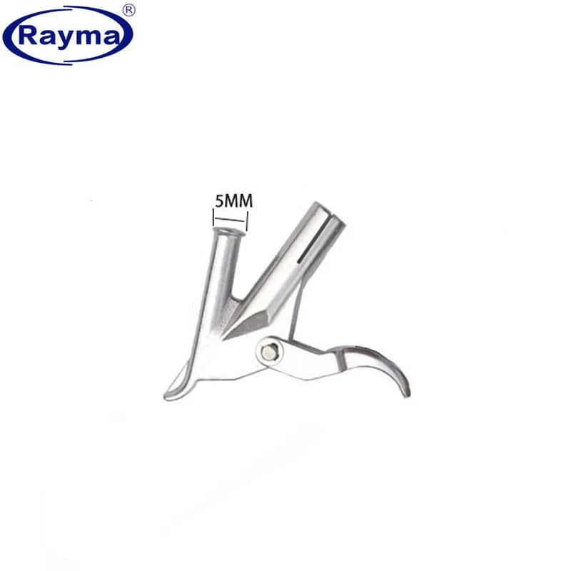 Punte e ugelli per saldatore in plastica con ugello rotondo e affascinante da 5 mm e bocca di saldatura per accessori per utensili di saldatura ad aria calda