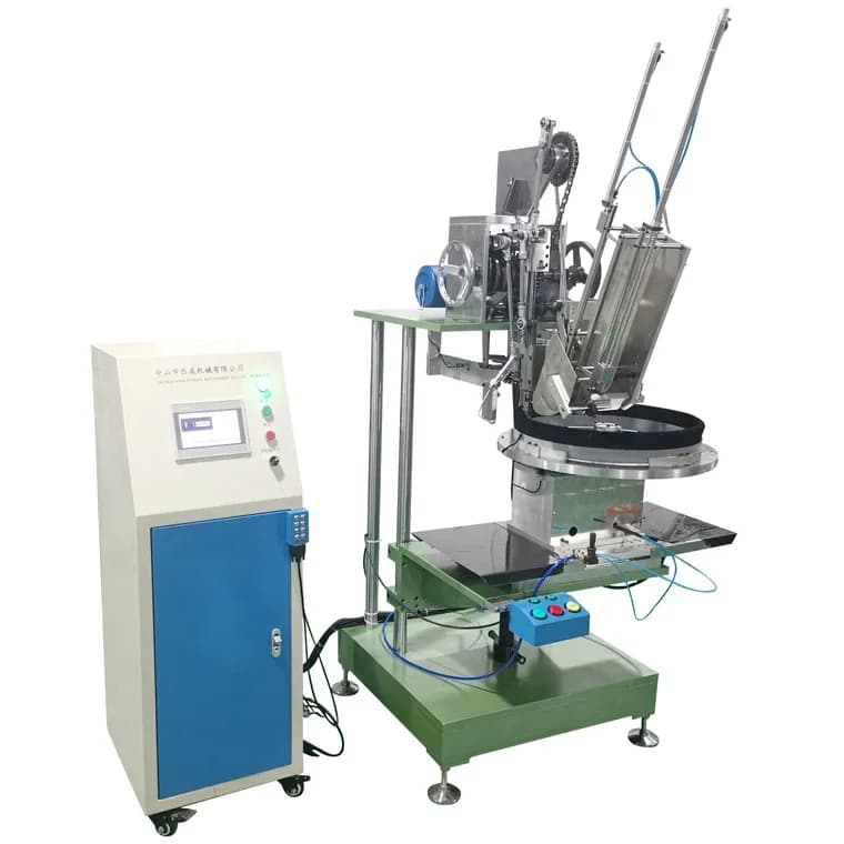 4 Axis Industrial Cleaning Brushes Tufting Machine Disc Brush Making Machine