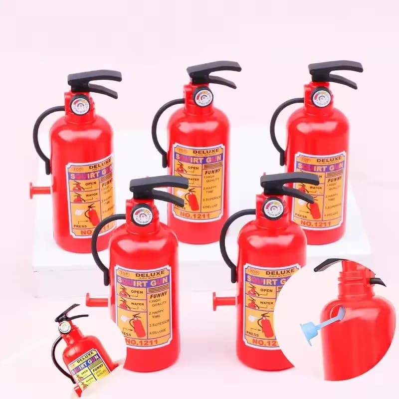 Creative Mini Fire Toy Extinguisher Water Guns Outdoor Summer Toys Birthday Party Favors Pinata Fillers
