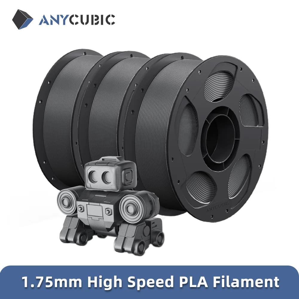 ANYCUBIC High Speed 5 kg PLA Filament made of 1.75 mm plastic for 3D printer rubber consumables for ANYCUBIC Kobra 2 Series