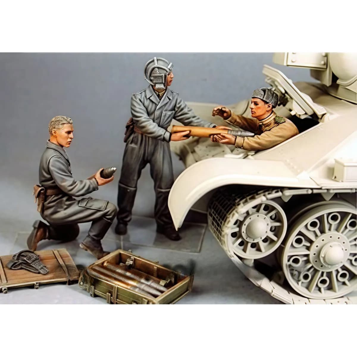 Kit modello non verniciato con figura in resina 1/35, tema militare, soldato sovietico della Seconda Guerra Mondiale (3 figure), GK smontato e non verniciato
