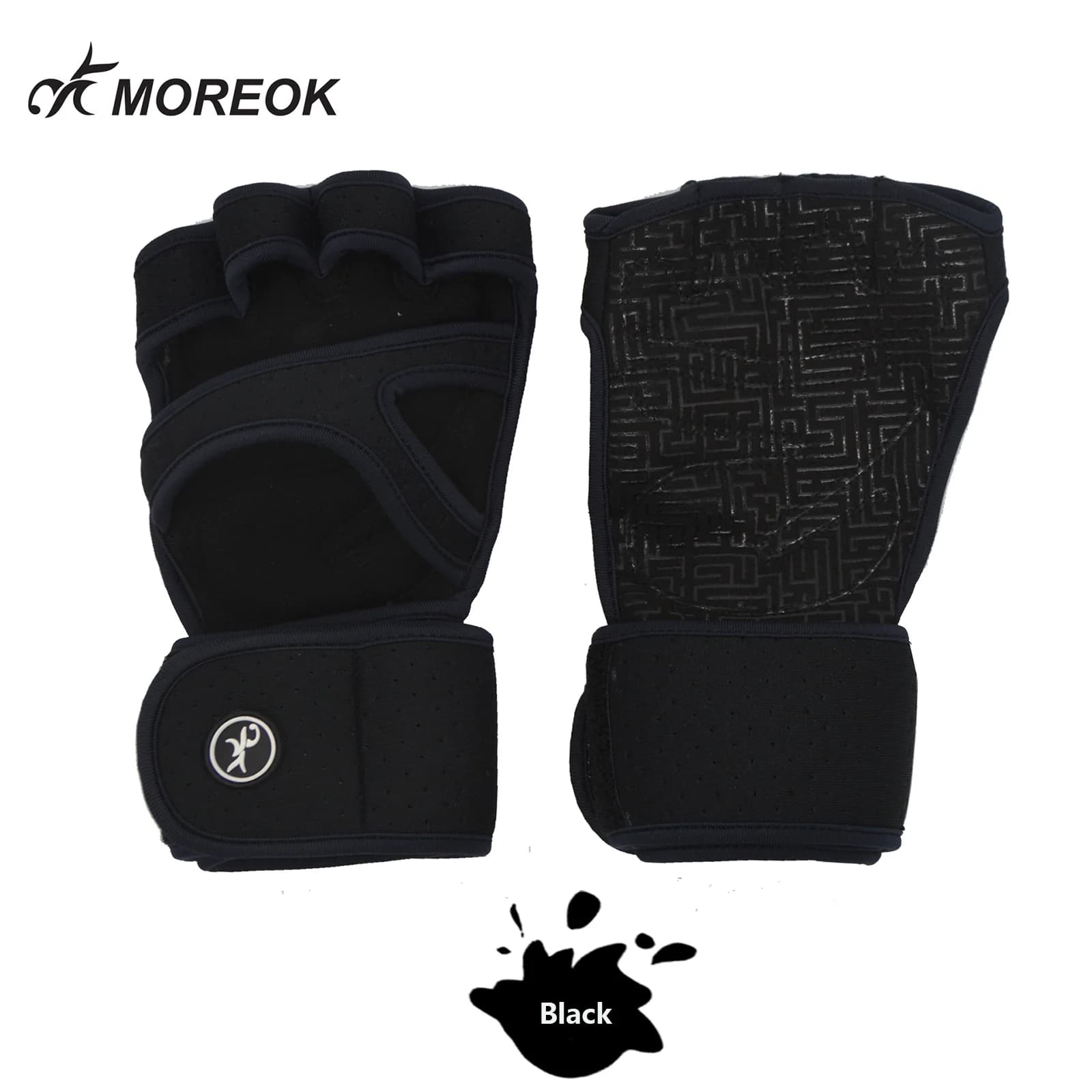 Men's Weight Lift Training Gloves Women's Protective Gloves for Fitness Adjustable Sport Cycling Gym