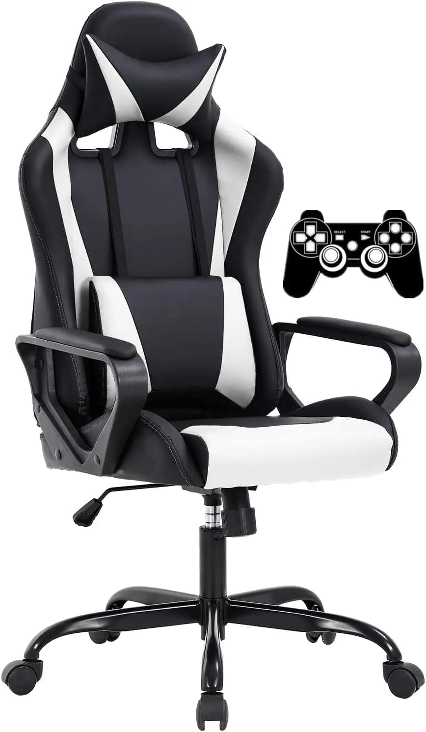 Gaming Chair Office Chair High-Back Ergonomic Video Game Chairs for Kids Teen Adult Height Adjustable Reclining, Customized