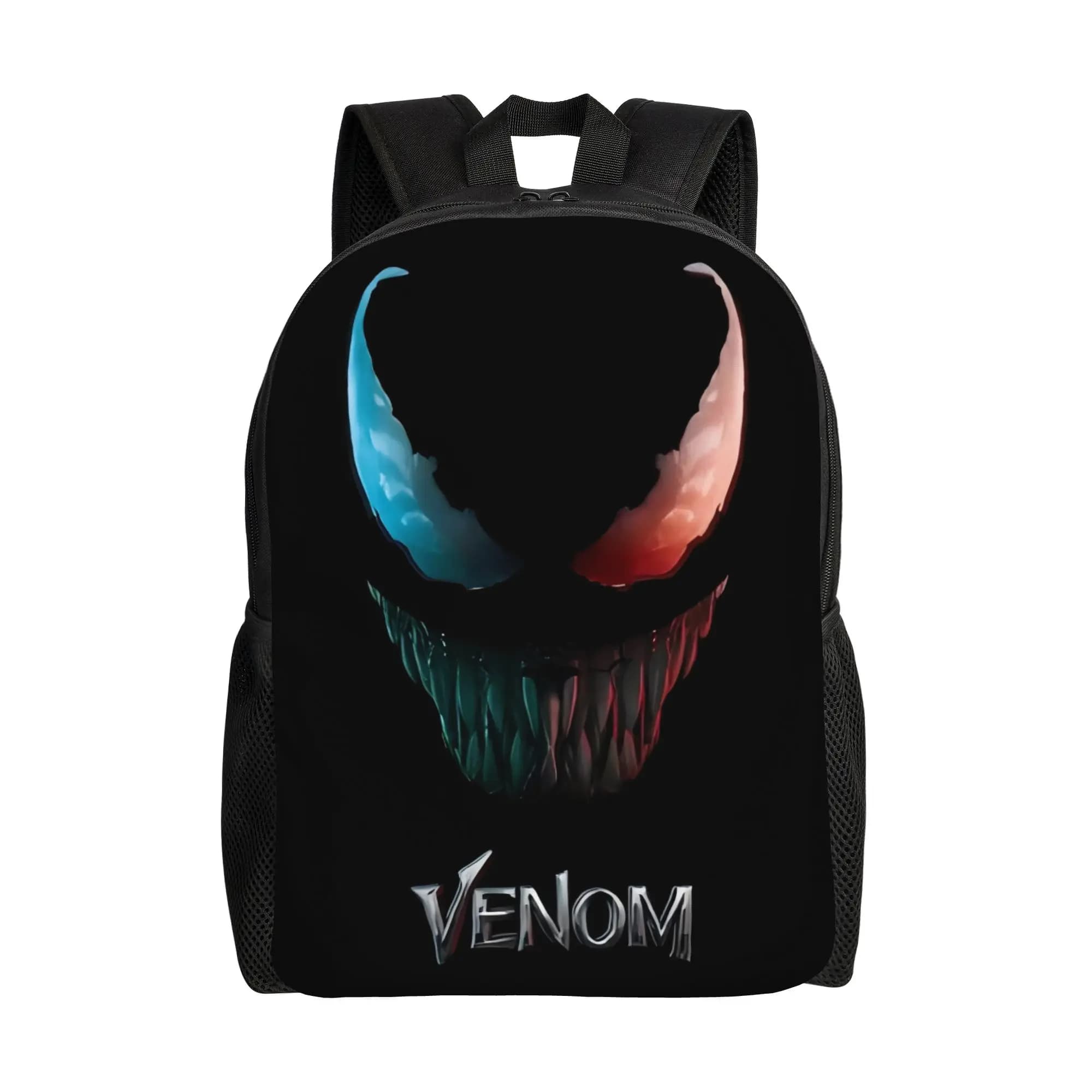 Zaino per laptop Kawaii Venom per il ritorno a scuola, zaino per laptop Marvel per ragazza e ragazzo