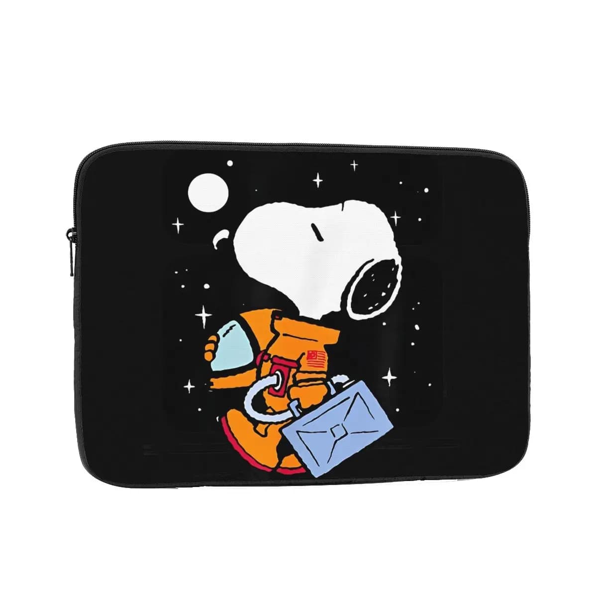 Borsa per laptop e notebook Space Traveler Snoopy, custodia per computer antiurto da 12, 13, 15, 17 pollici, design cartone animato