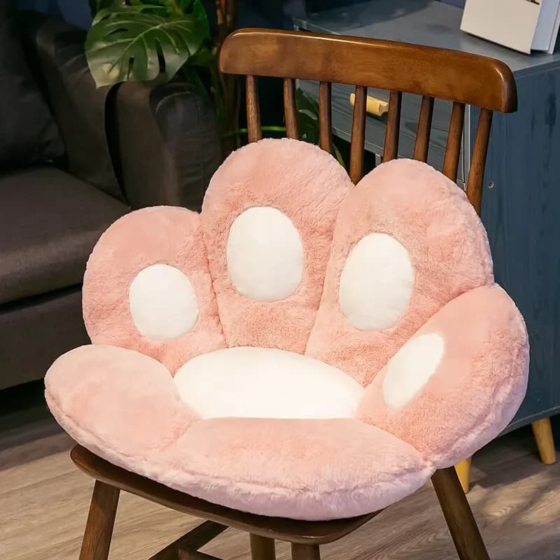 70*60 cm Zampa di Gatto Giocattoli di Peluche Carino Morbido Farcito Pavimento Cuscino Sedia Divano Butt Pad per la Decorazione Della Stanza di Casa Ufficio Pisolino Bambole