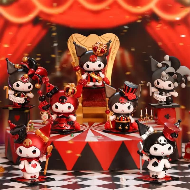 Sanrio Figure Toys Classic Anime My Melody kuromi Immagine del fumetto Action Figure Box Toy Regalo per bambini