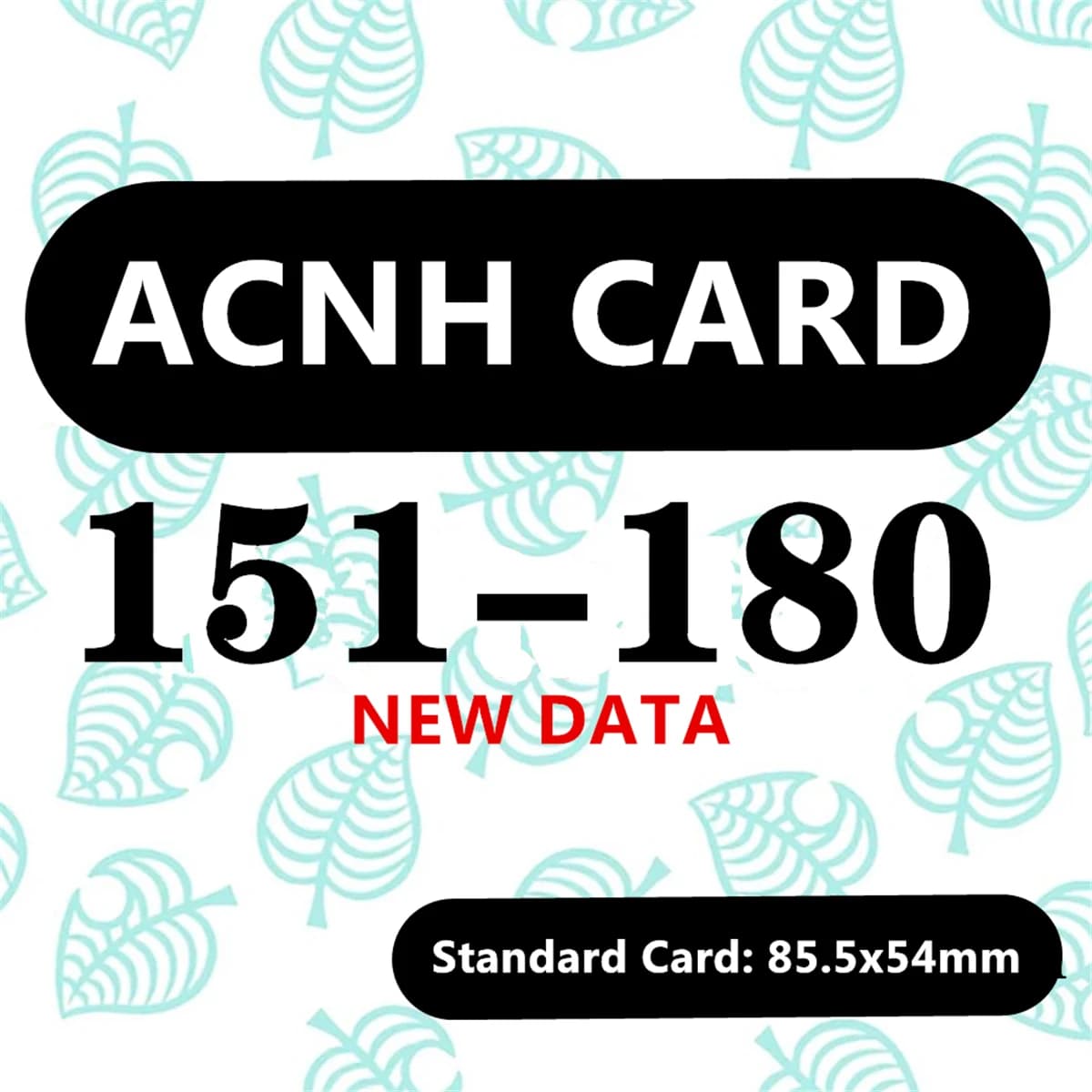 ACNH Card NTAG215 NFC Serie 2 Standard Card (151 a 180) Cute V3.0 Nuovo collegamento dati