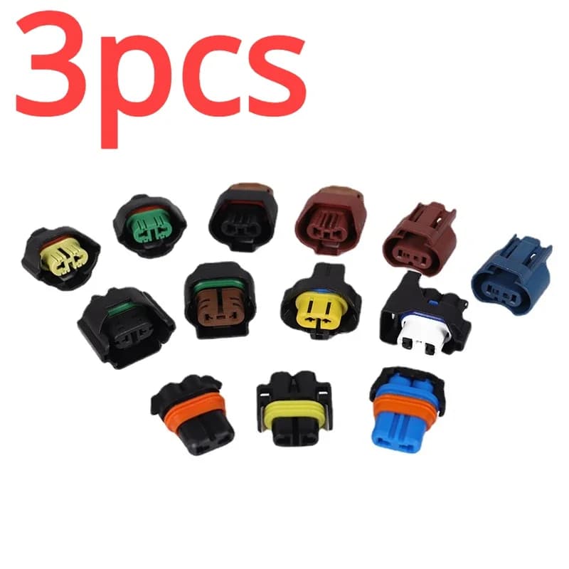 3 pezzi per portalampada per auto lampadina spina fendinebbia supporto per faro indicatore di direzione presa H8/H11/H9/9005/9006 accessori per luci per auto