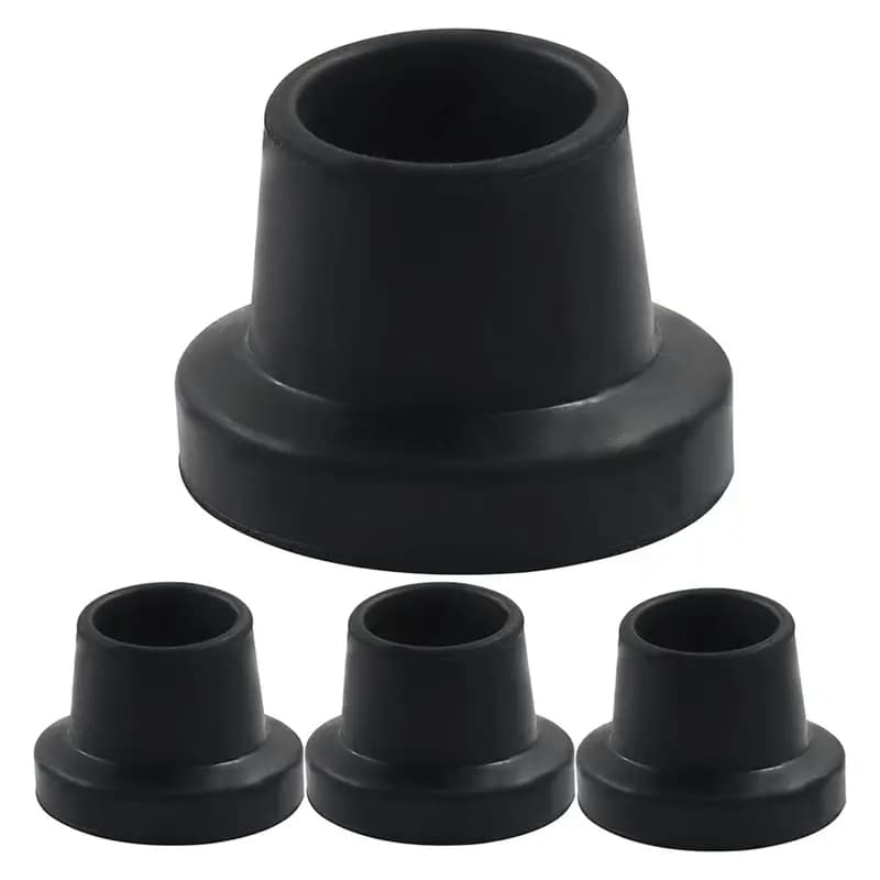 Set di tappetini antiscivolo in gomma N84R per panche, sgabelli, coprigambe per sedie e protezioni per gambe di mobili