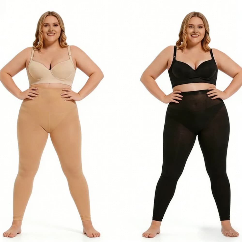 Collant Elasticizzati Spessi da Donna, Sexy, per Primavera e Autunno, Taglie Grandi, Anti-Graffio