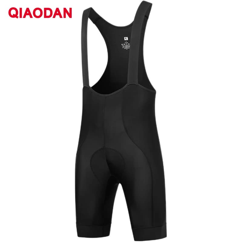 QIAODAN Pantaloncini da ciclismo con bretelle, pantaloni da bici per esterni, tuta da ciclista professionale estiva, abbigliamento da uomo QXFSK3252206R