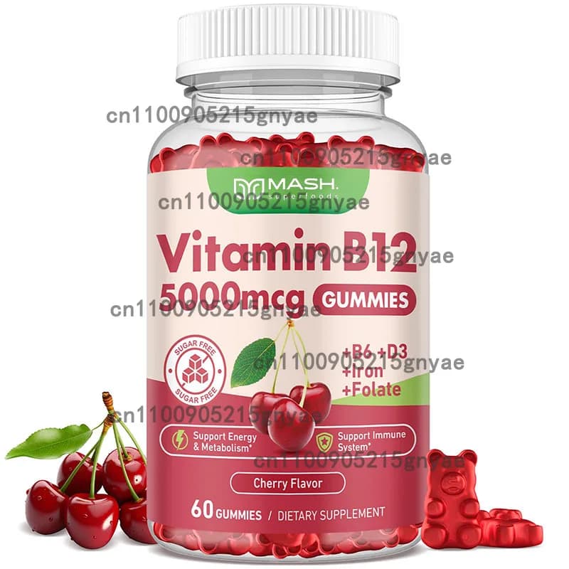 Complex capsules of vitamin B1, B2, B3, B5, B6, B7, B9, B12 Supports energy, immune health, antioxidant supplement