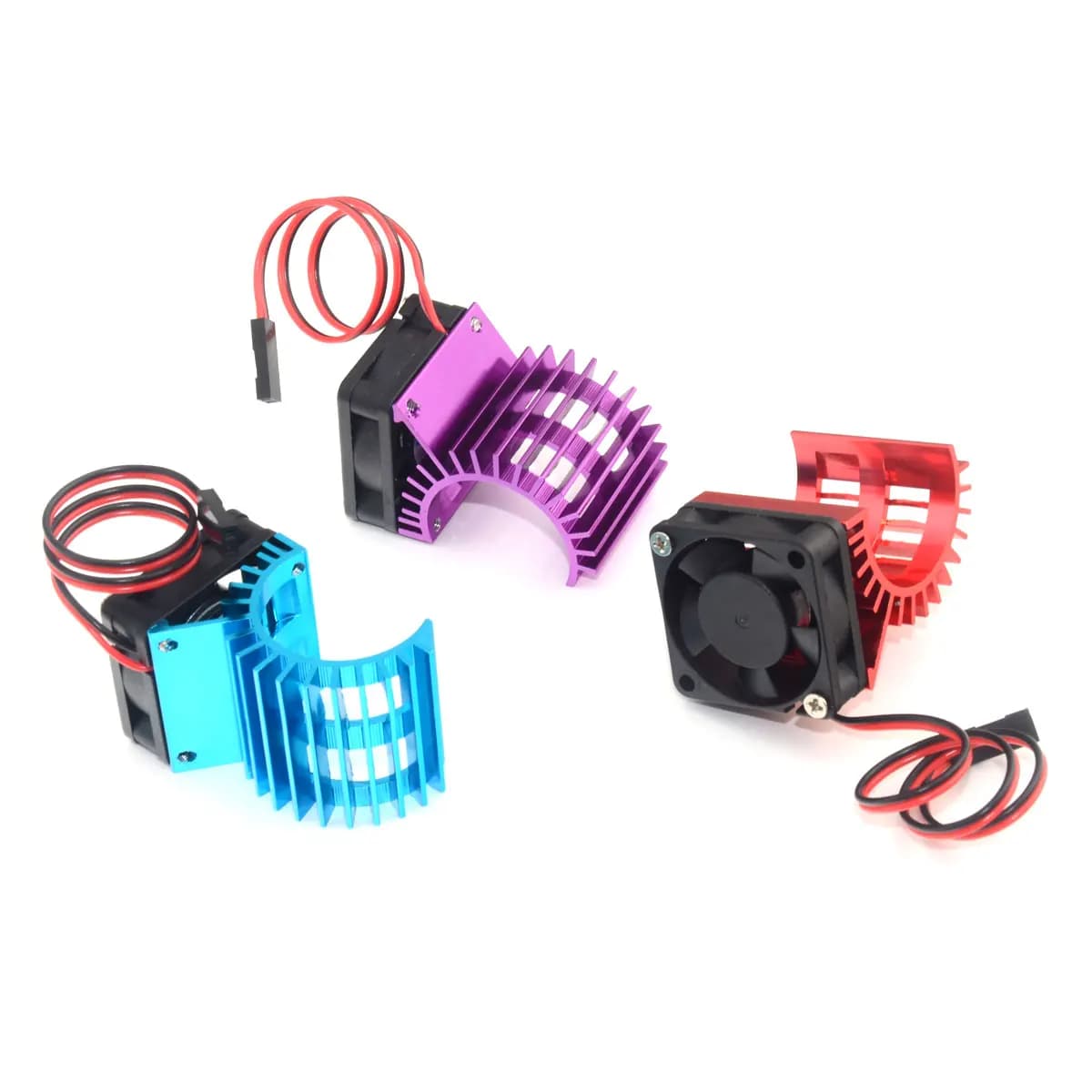 RC Car 380 390 2838 2845 copertura del motore elettrico ventola di raffreddamento del dissipatore di calore per HSP Wltoys 124017 124016 modello RC Car Toys Parts