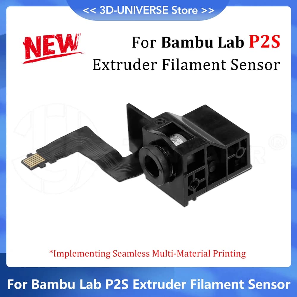Scheda di Rilevamento Interruzione Filamento con Sensore Hall per Estrusore Stampante 3D Bambu Lab P2S
