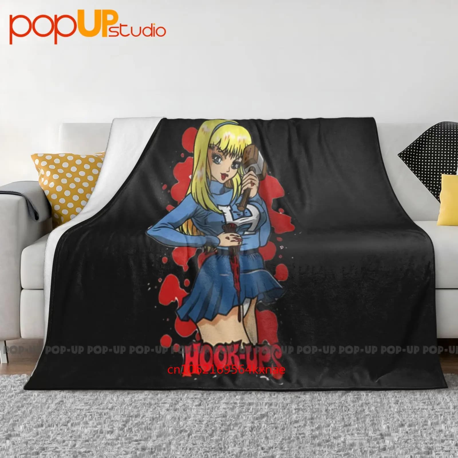 Hook Ups Skateboard Coperta ultra morbida Trapunta Copridivano invernale Copriletto
