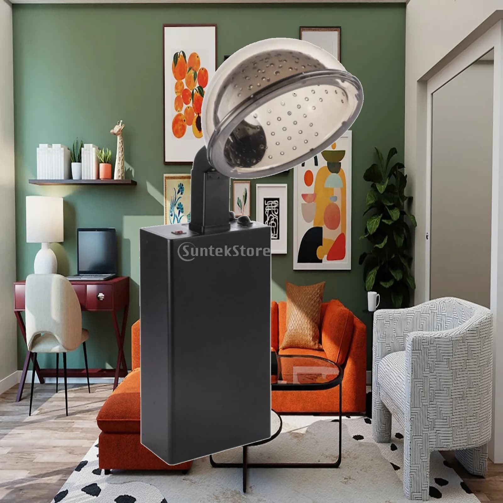 Salon Bonnet Hair Dryer Deep Conditioning Hooded Hair Dryer Appliance Quiet Ionic for Hairstylists, Beauty Studio, Home