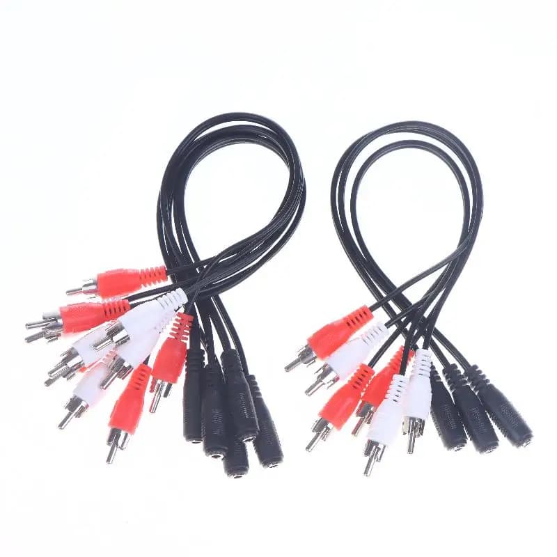 Cavo audio Lotus Revolution 2 Cavo AV 1/3/5 pezzi Set Femmina 1 Femmina 2 Maschio Un minuto Due posti Revolution