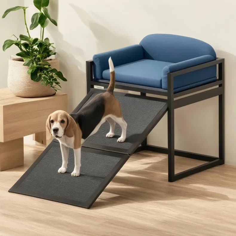 Nuovo Letto per Animali Domestici, Divano per Gatti, Cuccia per Cani, Sedia Compagna in Ferro, Adatta a Tutte le Stagioni