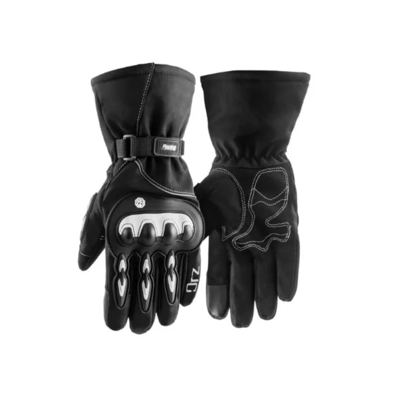 ORZ Motorcycle Gloves for Men and Women Riding Warm Autumn Winter Waterproof Windproof Piled Thickened Touch Screen