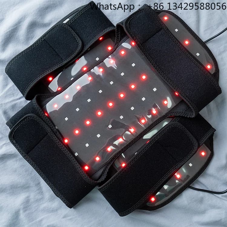 Ginocchiera per artrite vicino alla cintura avvolgente laser a infrarossi Sollievo dal dolore Ginocchiera per terapia della luce