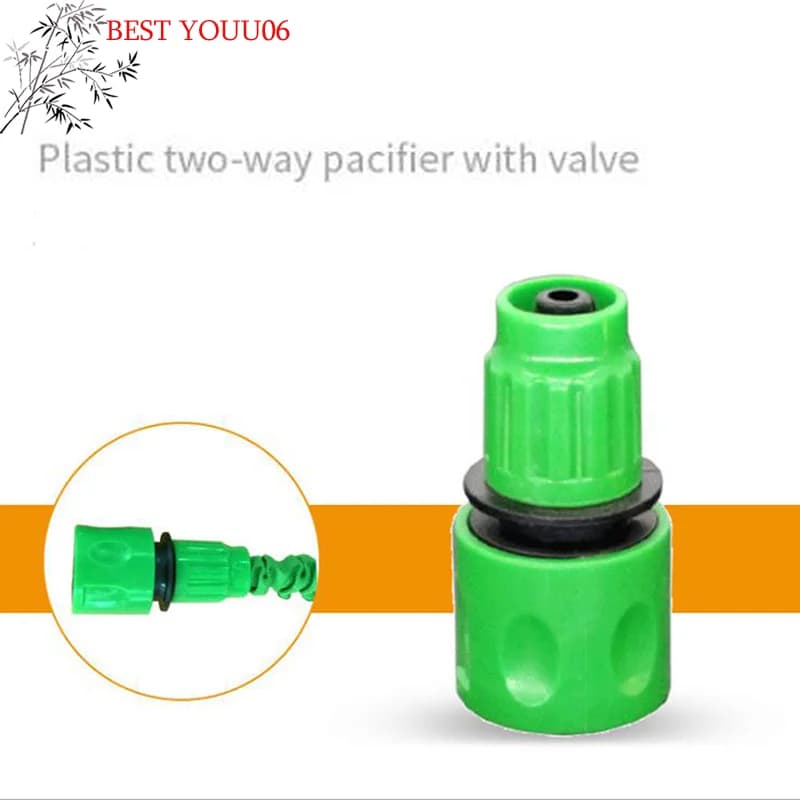 3/8" unidirectional quick connector for garden irrigation and irrigation with water pipe