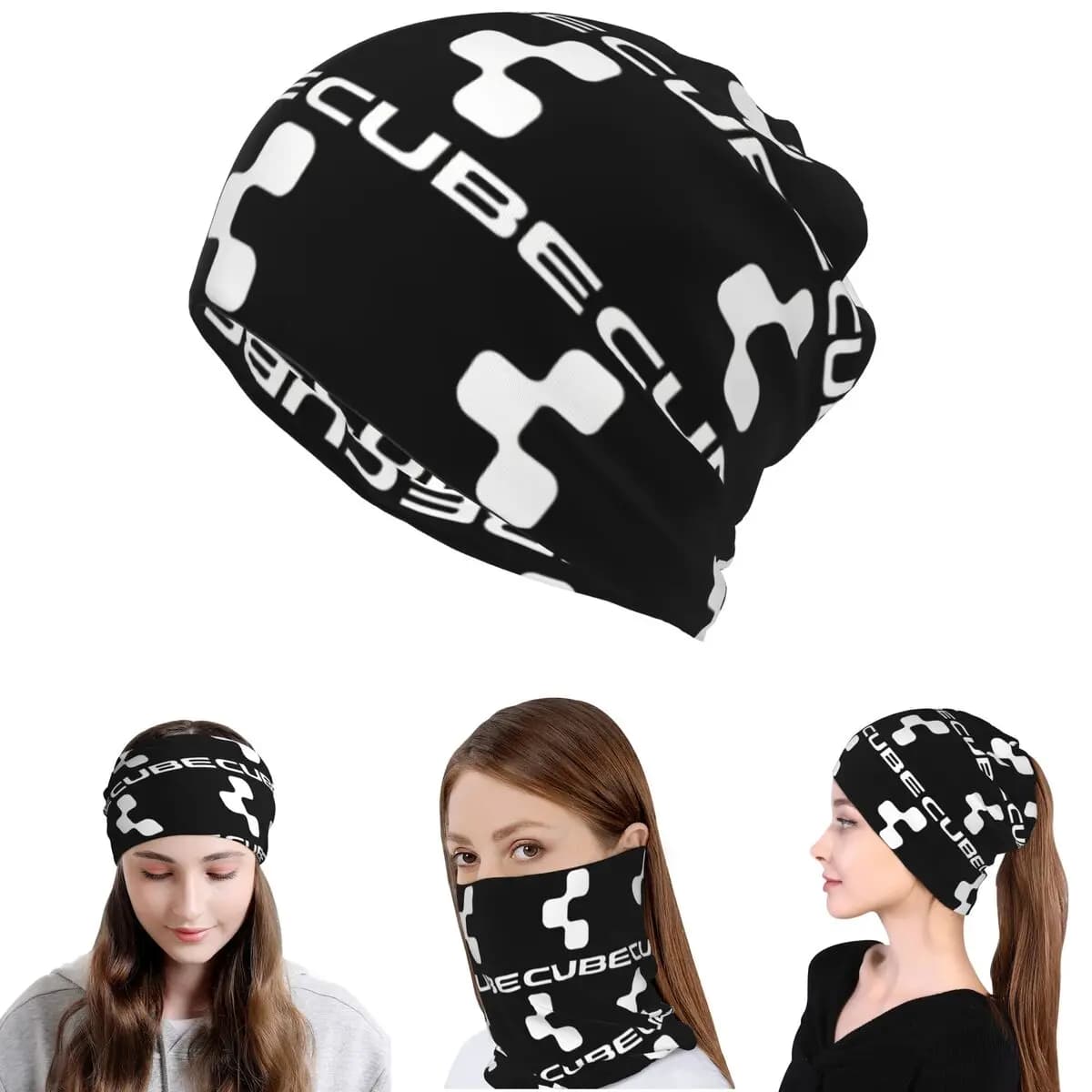 Bandana Multifunzione per Ciclismo MTB, Copricollo, Maschera, Sciarpa, Balaclava, Berretto Unisex per Adulti, Adatta a Tutte le Stagioni