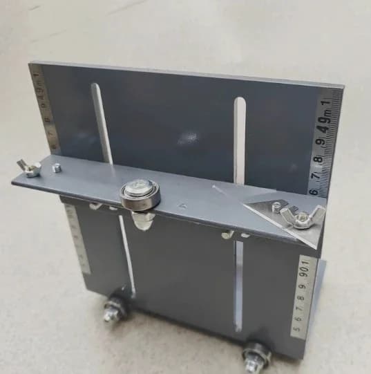New Plastic Floor Trimming Tool for Construction, Precision Vinyl Flooring Edge Cutter and Skiving Knife for Installation