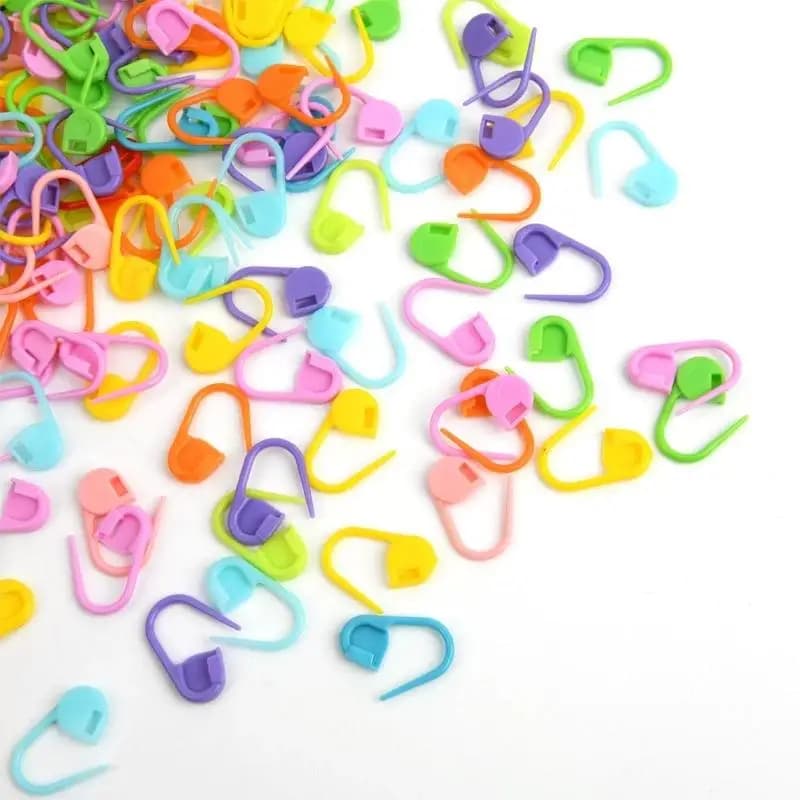 20/50 Pezzi Spille per Marcatura in Plastica, Aghi per Lavorazione a Maglia, Accessori per Cucito, Filato, Maglione, Strumenti per Tessitura Fai da Te, Accessori Fai da Te