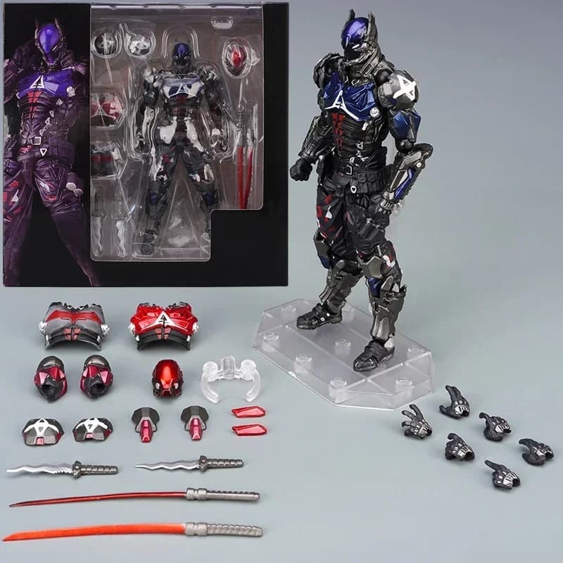 AMAZING YAMAGUCHI Arkham Knight Batman Action Figure Red Hood Robin Jason Todd Figuarts Modellino da Collezione Giocattolo Regalo per Bambini