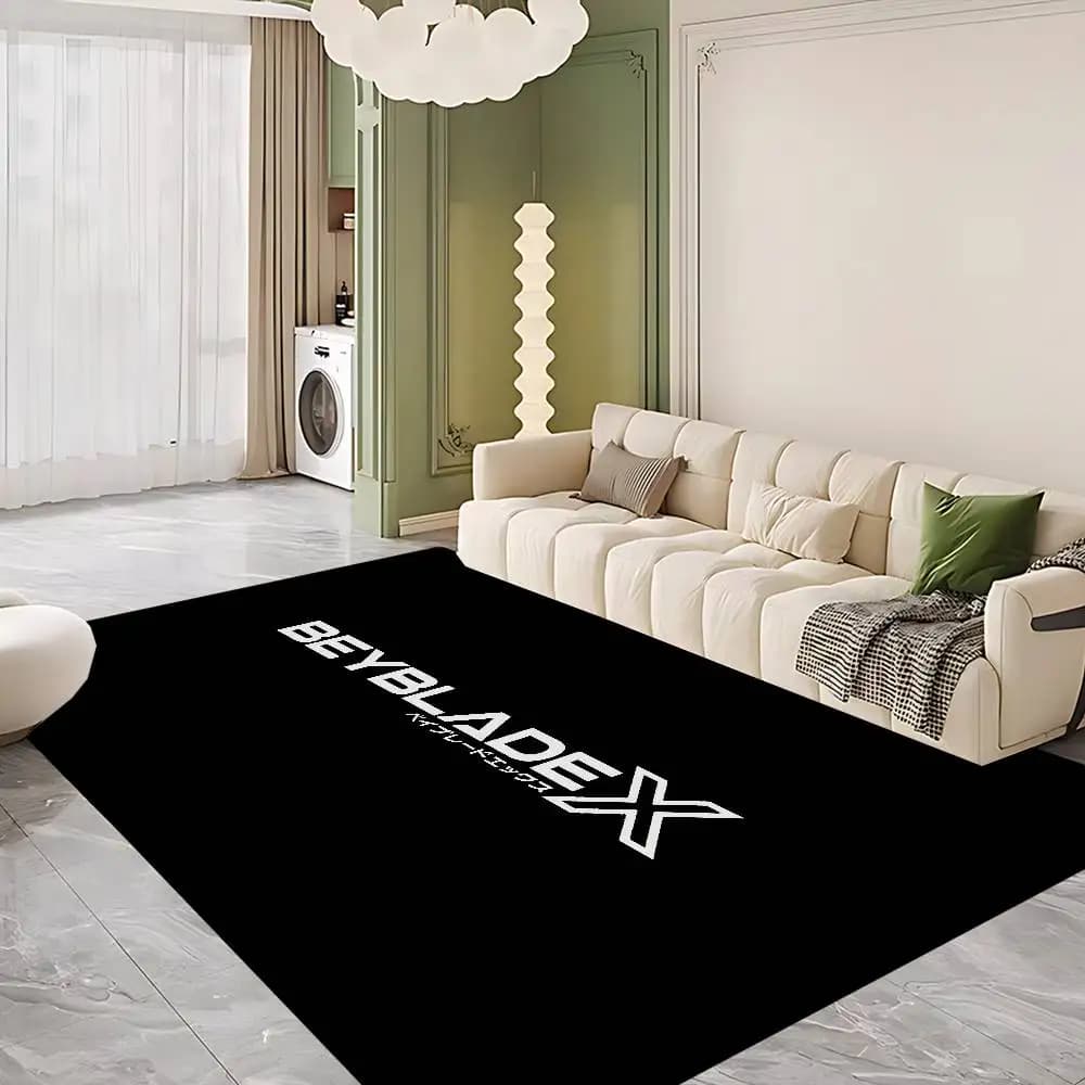 B-Beyblade X Classic Floor Mat Retro Multiple Choice Living Room Kitchen Rug Non-Slip Modern Home Decor