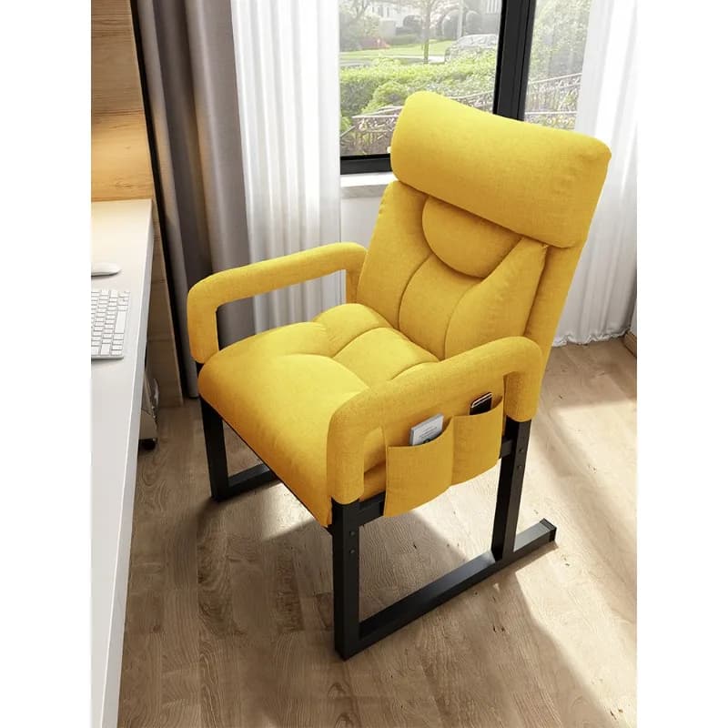 Sedia da Ufficio per Casa, Comoda Sedia da Gaming Reclinabile, Poltrona Letto, Seduta Regolabile per Computer, Sdraio con Schienale Ergonomico