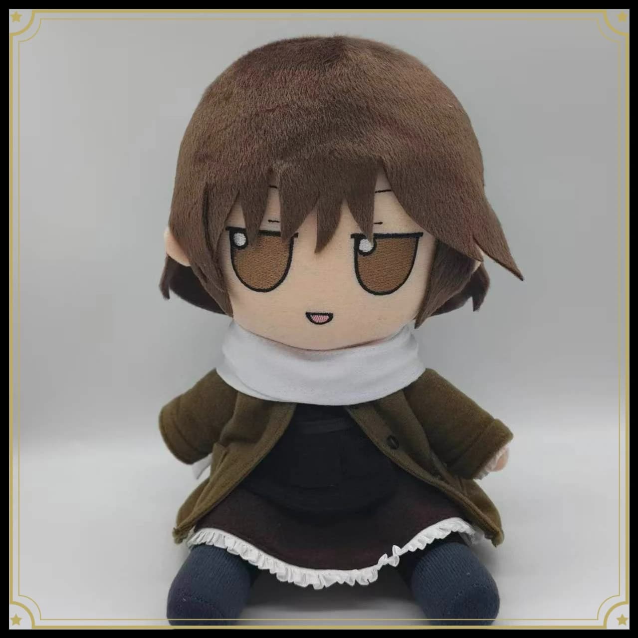 Anime Doujin Asya Cartoon Figure Plush Doll Figure Maumet Model Cosplay Sitting Posture Pillow Toys Birthday Gift 20cm