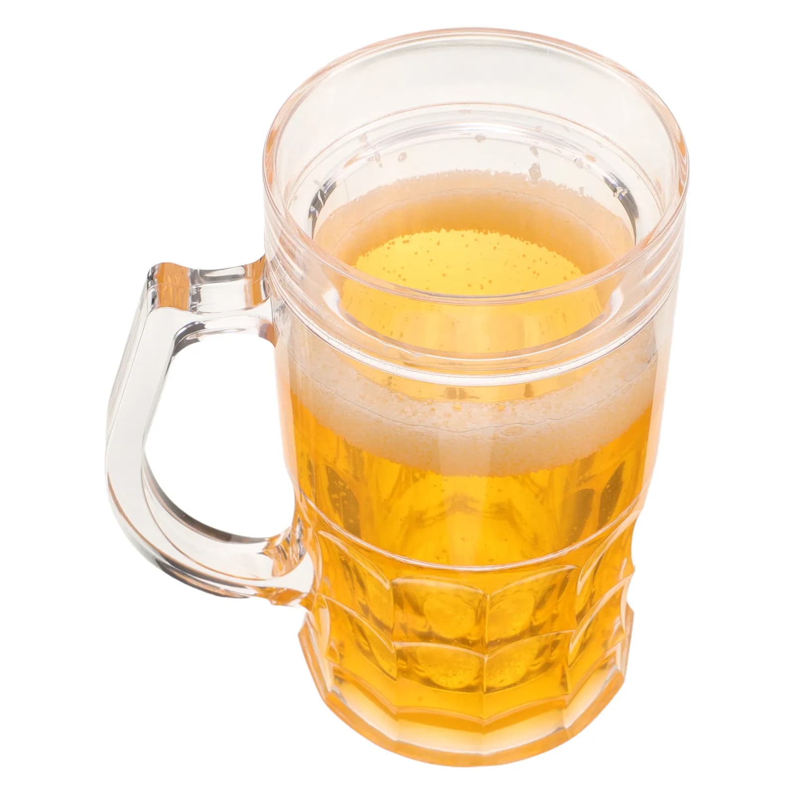 Realistic Simulation Beer Mug Fake Beer Glass Bar Shelf Decor Oktoberfest Party Photo Prop Novelty Gift for Men