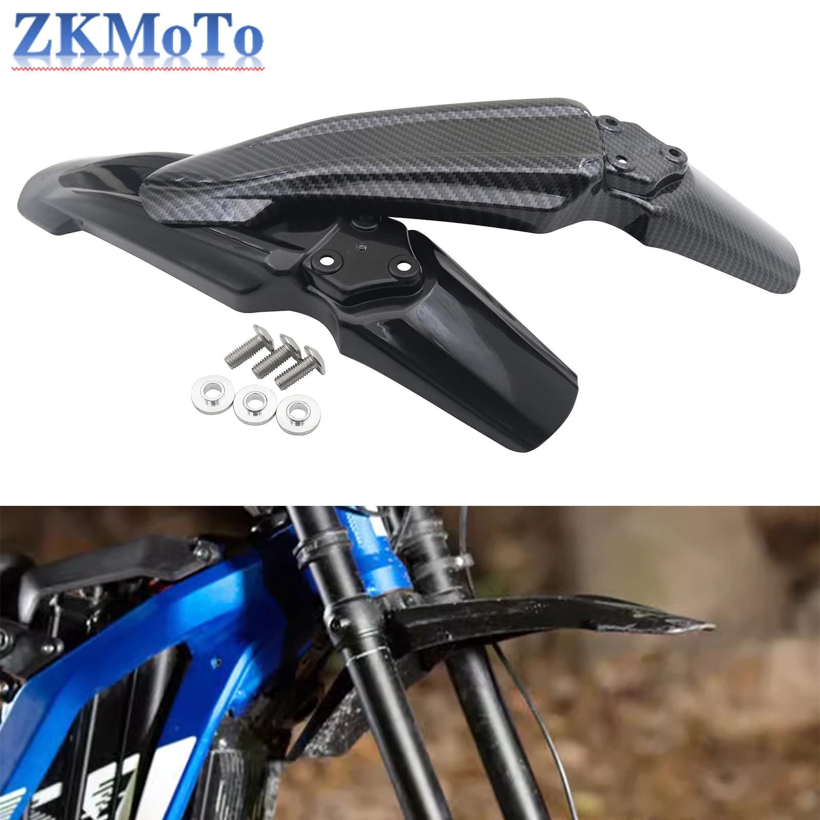 Parafango anteriore per moto elettrica per Sur Ron Sur-Ron SurRon Light Bee X & Light Bee S bici elettrica DNM KKE Fastace Fork Parts