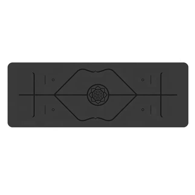 Customized Eco-friendly Natural Rubber Yoga Mat PU Rubber NERO