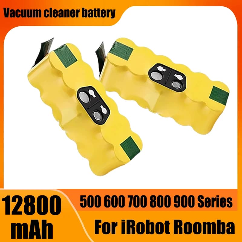 For IRobot Roomba 520 521 530 555 605 616 620 Robot Vacuum Cleaner 14.4V 12800mAh Replacement Battery, High Quality Battery