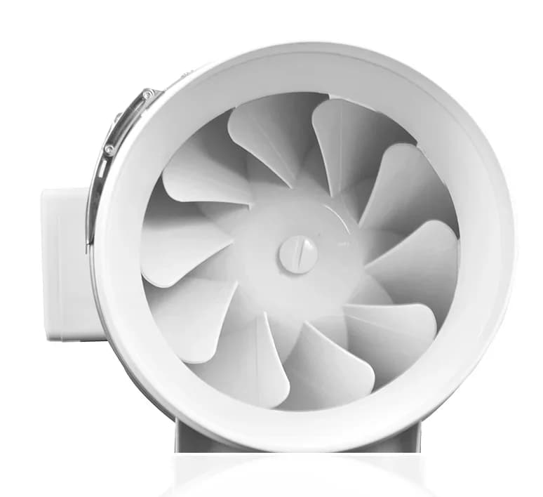 # l Potente ventilatore elettrico Mini ventilatore per condotto rotondo da 6 pollici per ventilatore di ventilazione da cucina per bagno