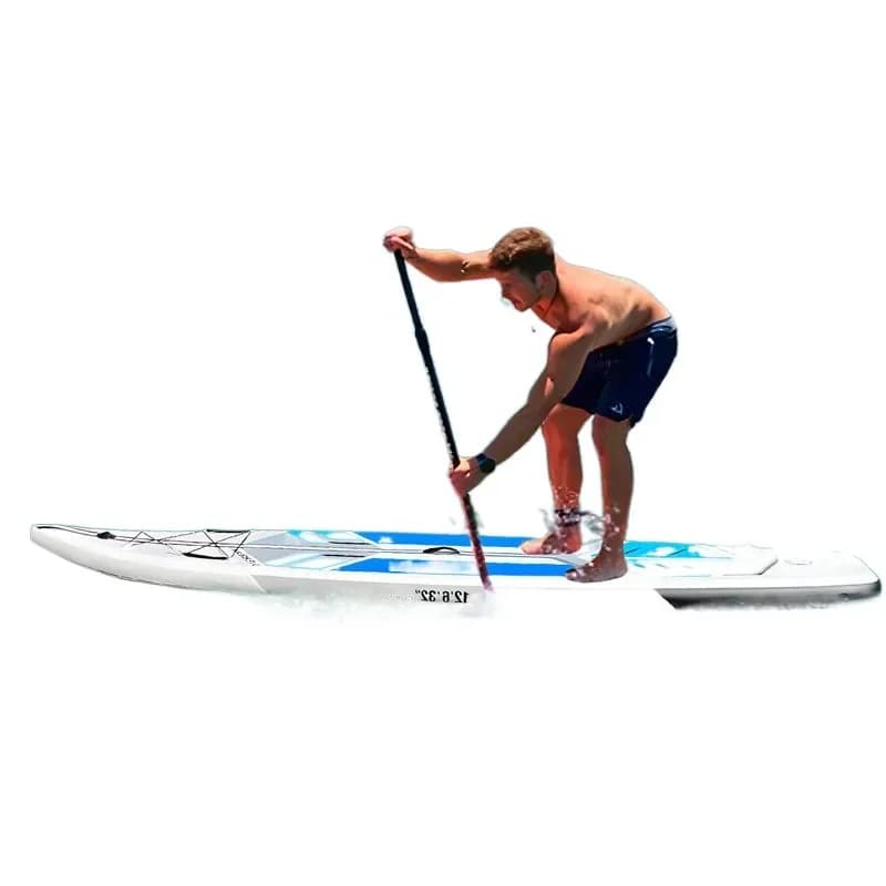 nflatable paddle board, extended SUP paddle board high-speed double-decker racing surfboard cruise multiplayer board kayak