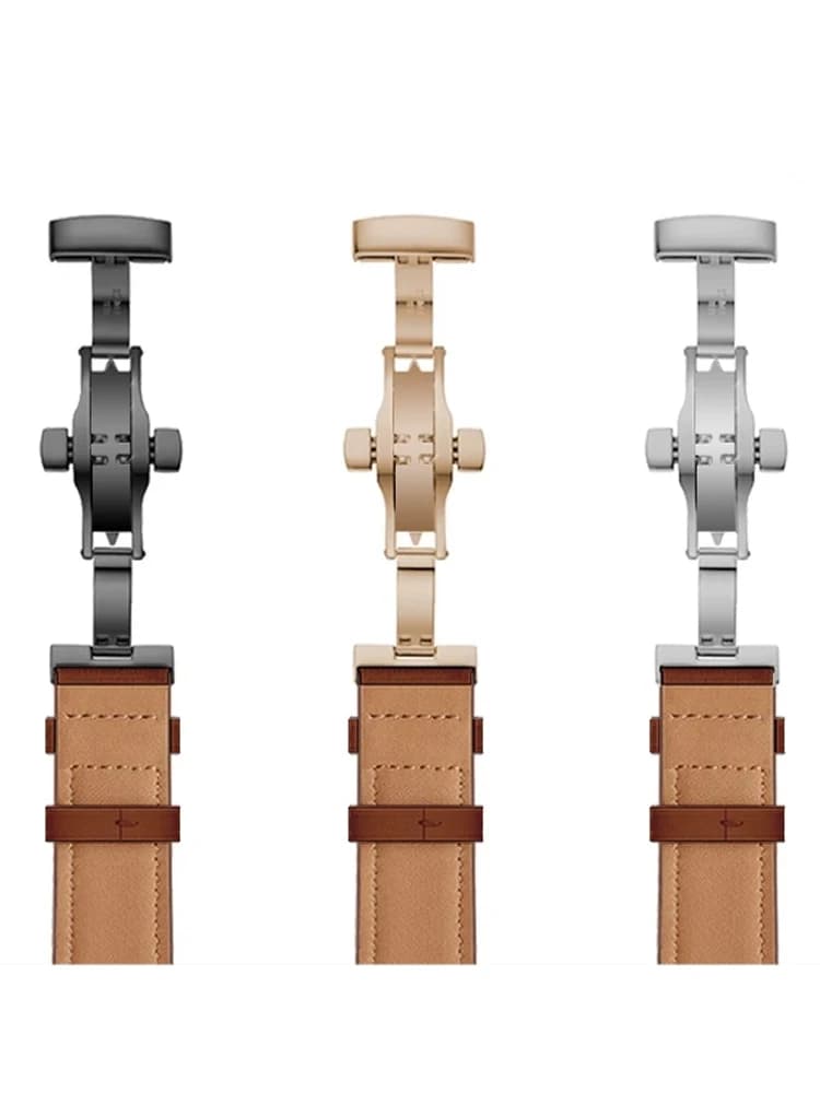 Genuine leather strap for Samsung Galaxy watch Ultra/8 classic 44mm 40mm 46mm 47mm wrist strap kit Galaxy watch 8 strap