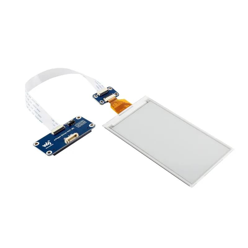 Display e-Paper Waveshare da 5 pollici, display e-ink, 960×552, bianco/nero, interfaccia SPI, basato sullo header GPIO Raspberry Pi 40PIN