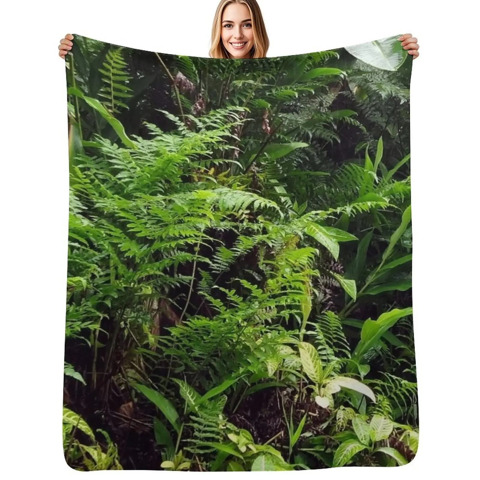 Tropical Hawaii Throw Blanket Travel Sleeping Bag Heavy Stuffeds Soft Plaid for sofa Blankets