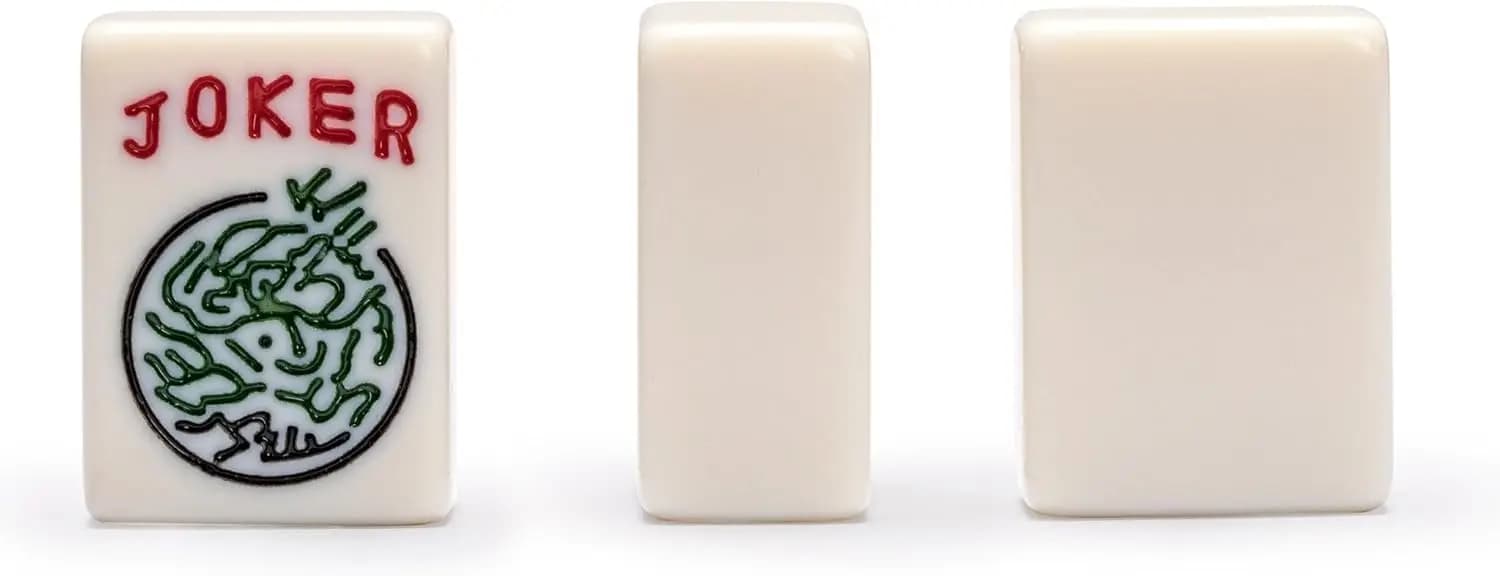 Set di 166 Tessere per Mahjong Americano, Design Classico, Solo Tessere