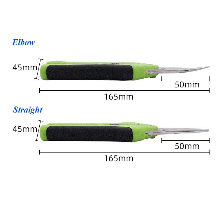 6,5 inch gardening scissors Hand pruning shears with straight blades or stainless steel elbow for plant trim