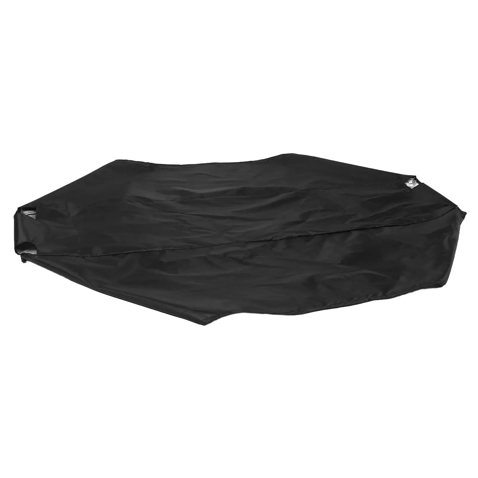 Black Firewood Rack Cover 150x36x36cm Heavy Duty Waterproof Dust Moisture Uv Protection Log Rack Cover for All Season Outdoor