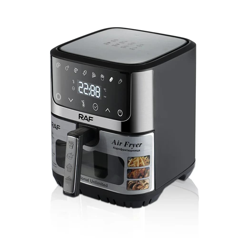 # Per RAF R.5350 7L Friggitrice ad aria multifunzionale elettrica 1600w Facile da pulire Tecnologia di circolazione dell'aria 360 Aire acondicionado