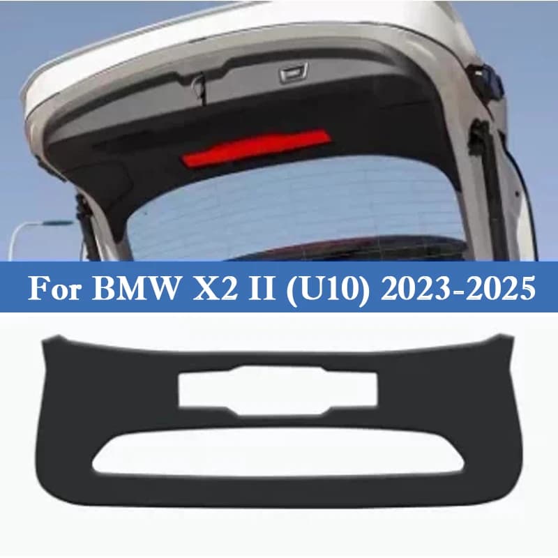 Car Trunk Door Leather Anti Kick Pad Tailgate Anti-Scratch Protective Mat Interior Cargo Liner for BMW X2 U10 2023 2024 2025
