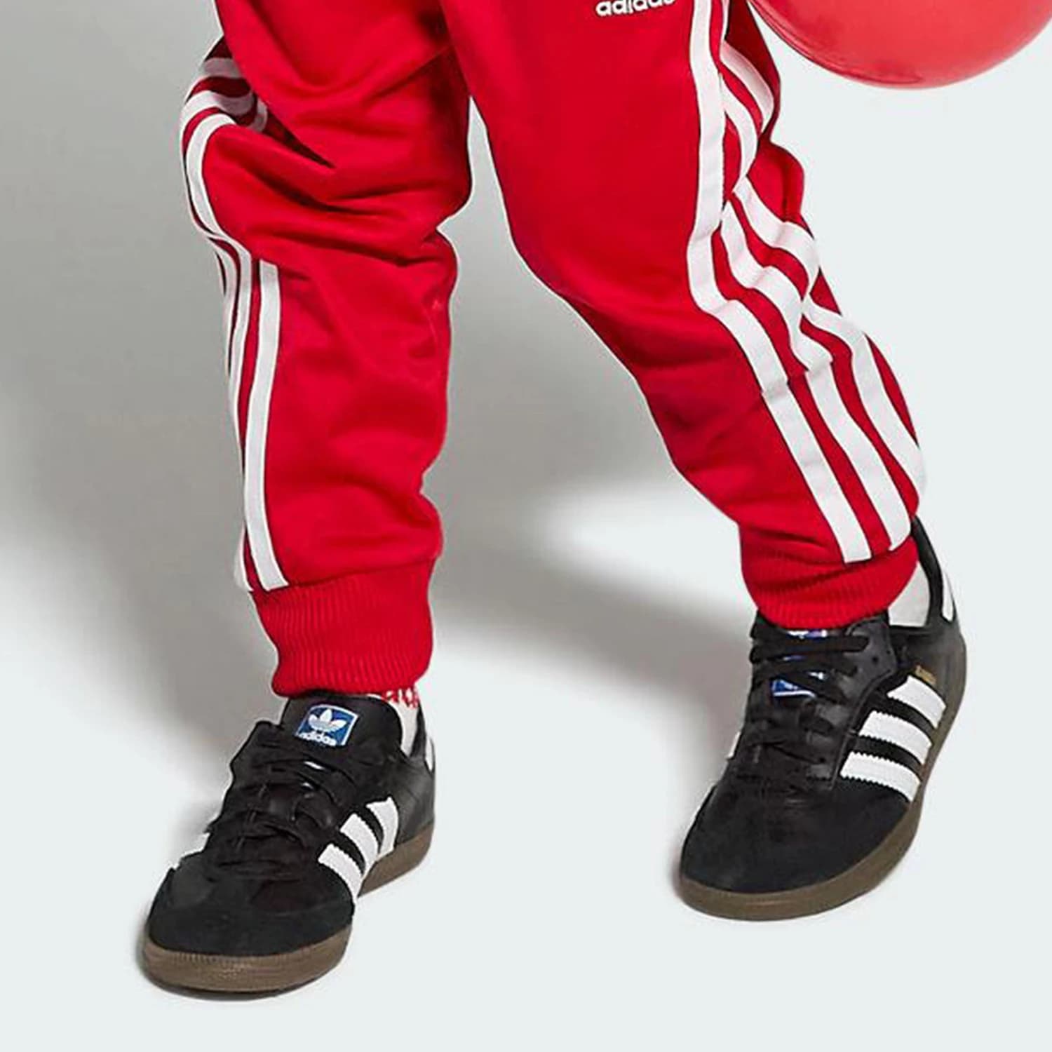 Scarpe casual leggere sportive in velcro per bambini Adidas genuine Trefoil Small JQ6390
