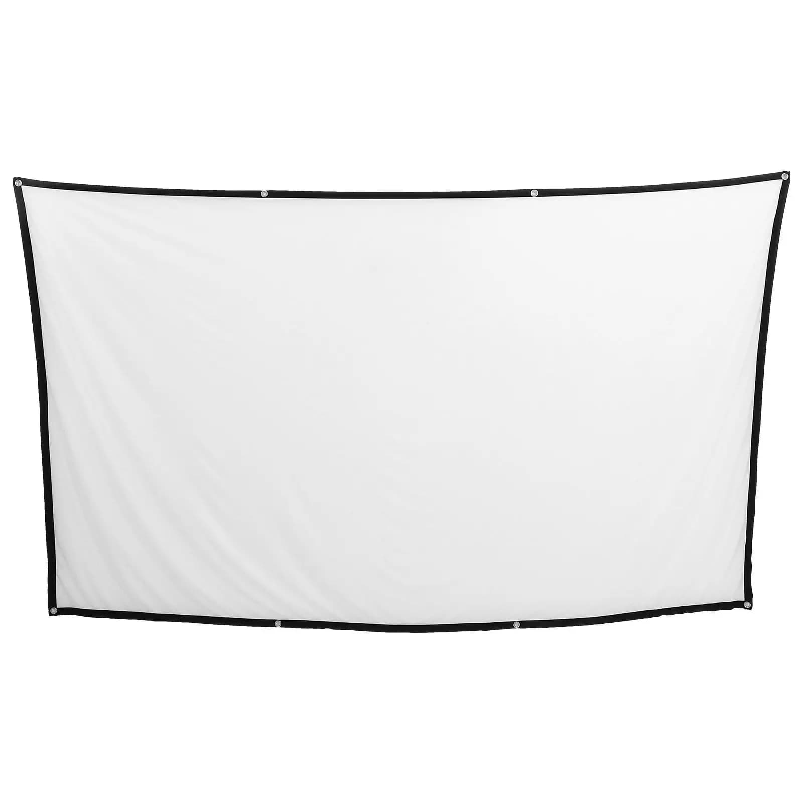 100 Inch 16:9 Portable Projector Screen Foldable Compact Lightweight Easy Carry for Indoor Outdoor Theater Office Classroom